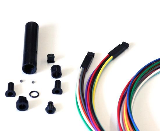 Fiber Breakout Kit, 40″ Leads, 12 Strand with 3mm Tubing on Sale