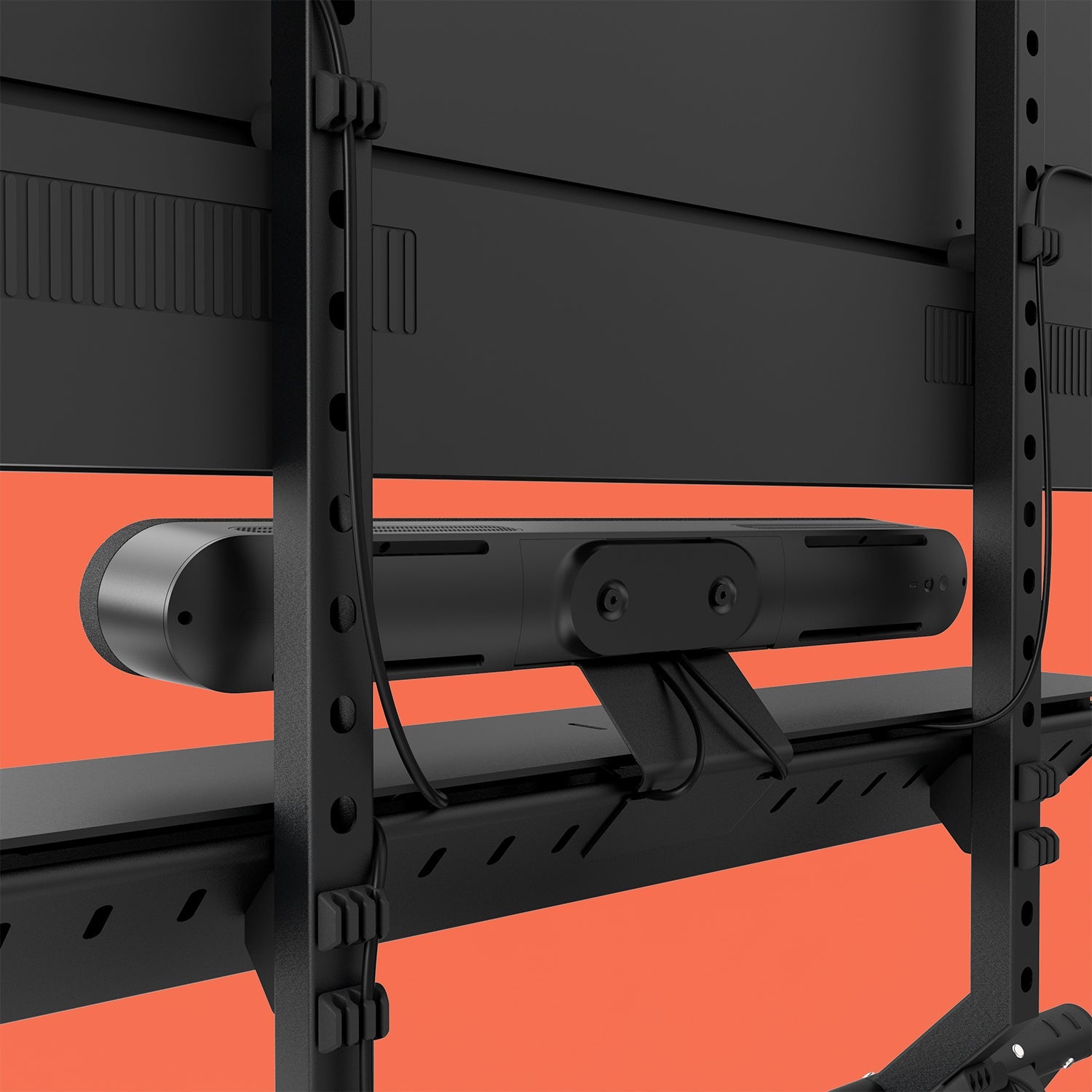 Rally Bar Mount for Heckler Mobile Fleet – Black Hot on Sale