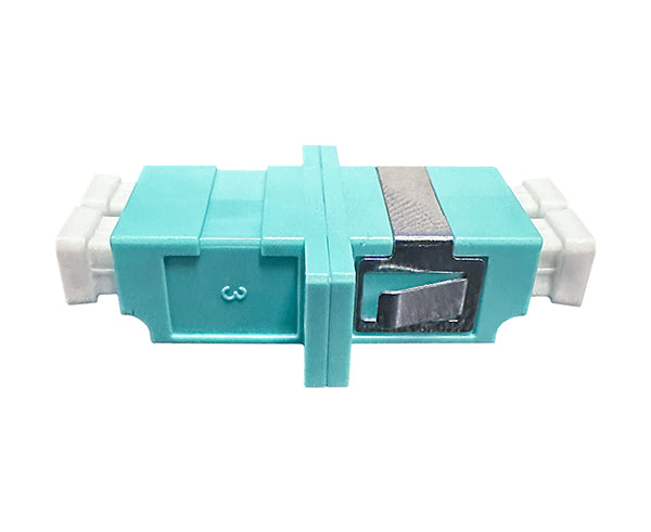 Fiber Optic Adapter, 10 Gig OM3/OM4 Multimode, LC Duplex Adapter Online