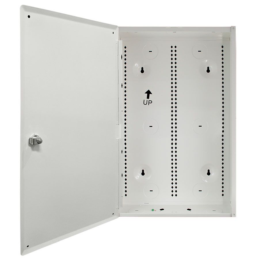 SCP 18″ Metal Enclosure, 18″H X 14.25″W X 4″D, + Metal Hinge Cover W/Key Lock Hot on Sale