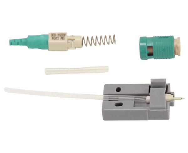 Fiber Optic FUSE Connector, Splice-on, Multimode, 50/125 10 Gig OM3/OM4, ST, 6 Pack Online Sale