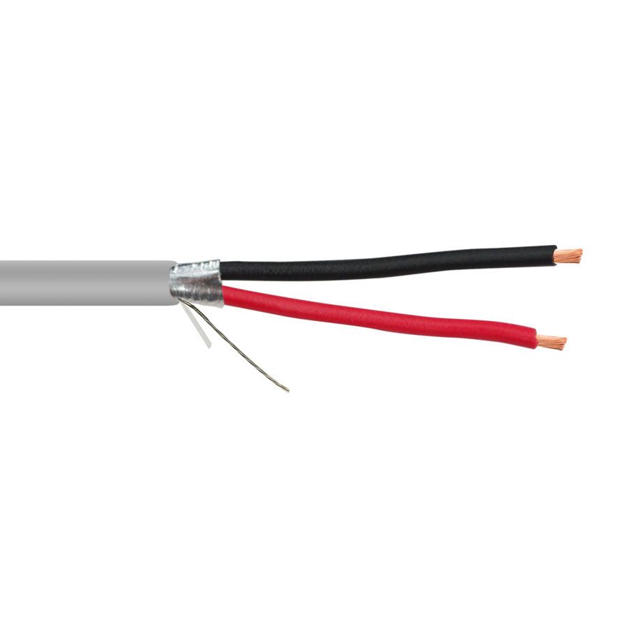 SCP 2C/18 AWG Stranded Shielded PVC JKT, Gray – 1000ft Box Online