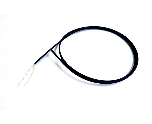 Flat Drop Cable Gel Singlemode SMF28 Ultra Fiber 2 Fiber Toneable 24 AWG, Polyethylene Jacket Discount