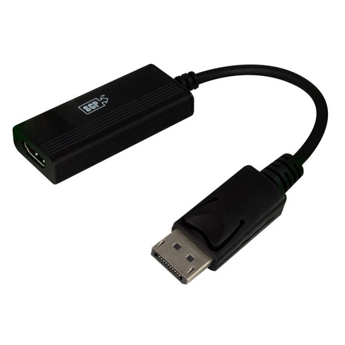 SCP DisplayPort 1.4 To HDMI 2.0B Adapter Dongle – Male DP To Female HDMI Type A, Supports 4K@60Hz HDR Discount