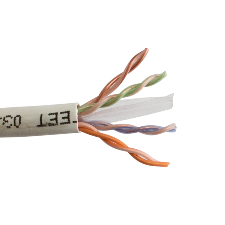 SCP Cat6 Plenum – Enhanced 550 MHz 23AWG Solid 4PR UTP – 1000ft Box on Sale