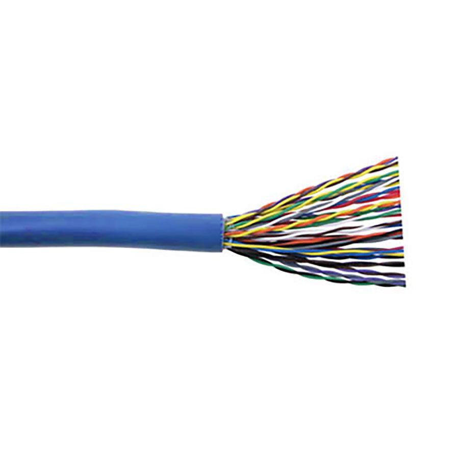 SCP Cat3 25 Pair 24AWG Solid UTP, PVC Jacket, 1000ft Spool Fashion