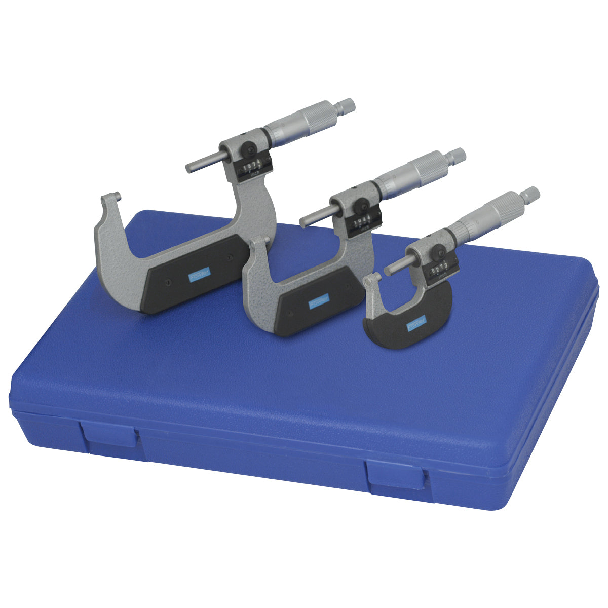 Fowler 0-3″ Digit Counter Micrometer Set Supply