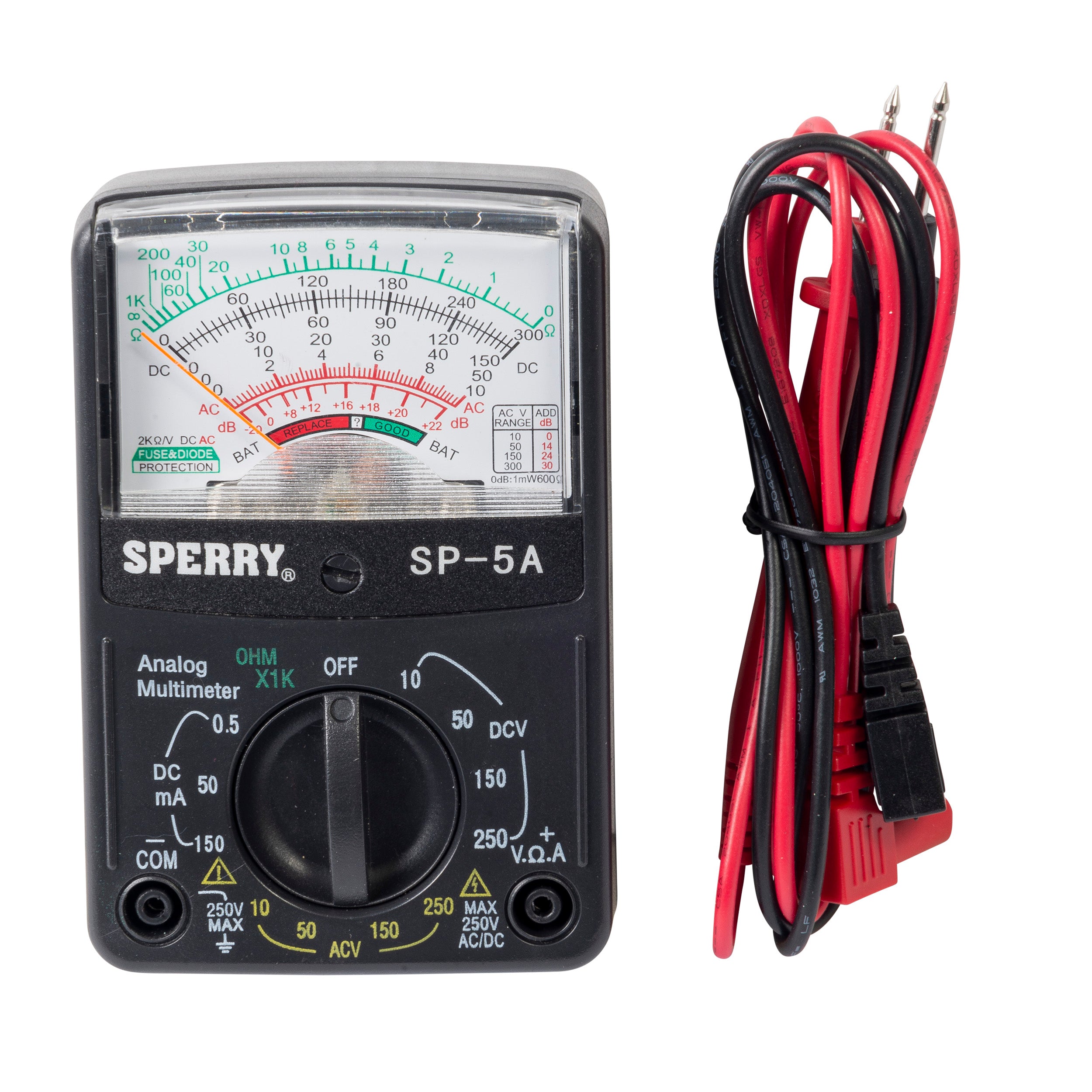 Sperry Instruments 13 Range Analog Multi-Tester, HSP5 Hot on Sale
