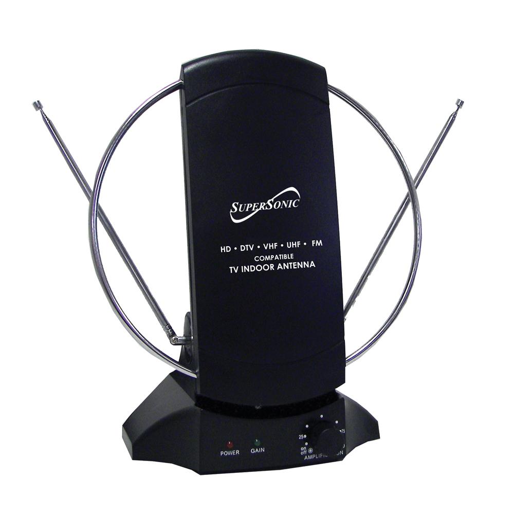Supersonic SC-605 HDTV Digital Amplified Indoor Antenna Online