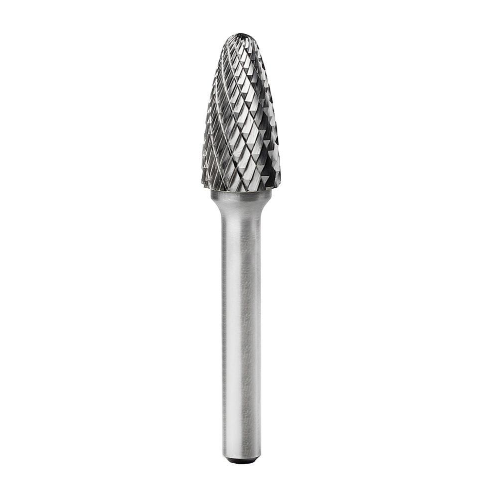 Carbide Burr F1225M06 Tree Radius End OMNI Range Head D 12 x 25mm, 6mm Shank, 70mm Full Length Online Sale