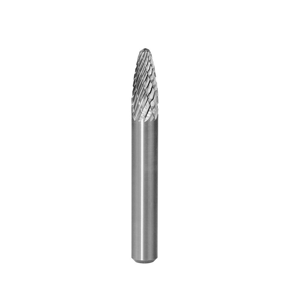Carbide Burr F0820M06 Tree Radius End OMNI Range Head D 8 x 20mm, 6mm Shank, 65mm Full Length Discount