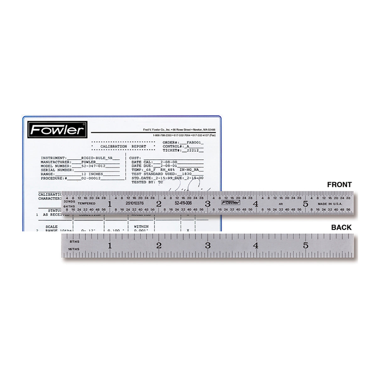 Fowler 18″ Flexible Certified Rule Online Sale