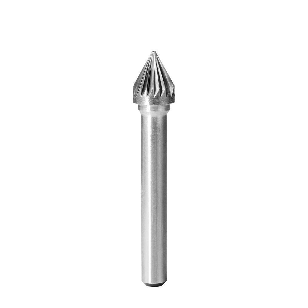 Carbide Burr J0807M06 Cone 60° OMNI Range Head D 8 x 6.7mm, 6mm Shank, 52mm Full Length Fashion