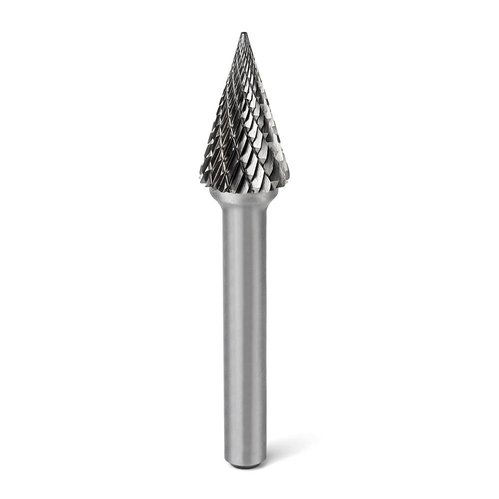 Carbide Burr M1225M06 Cone Pointed Shape OMNI Range Head D 12 x 25mm, 6mm Shank, 70mm Full Length Online now