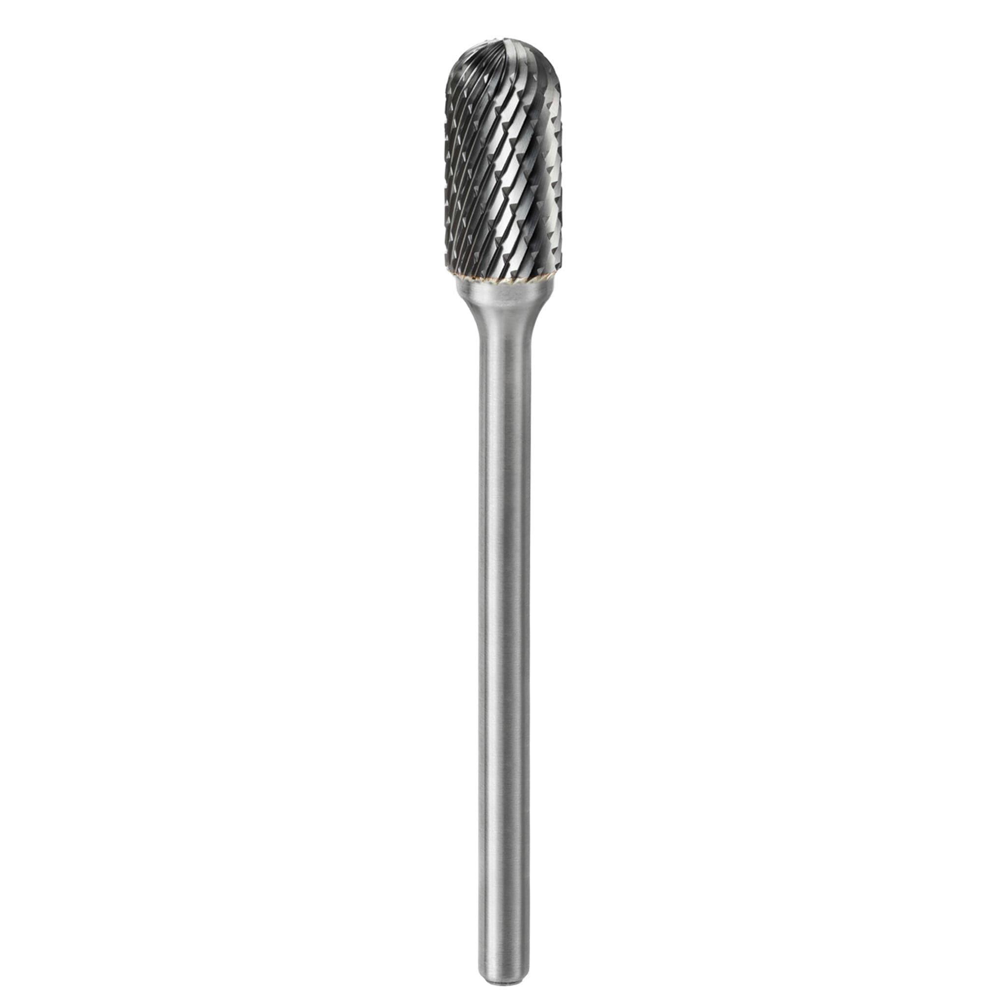 Carbide Burr SC-5L4 Cylinderical Ball Nose OMNI Range Head D 1/2 x 1L ,1/4 Shank, 4 Inch Full Length Discount