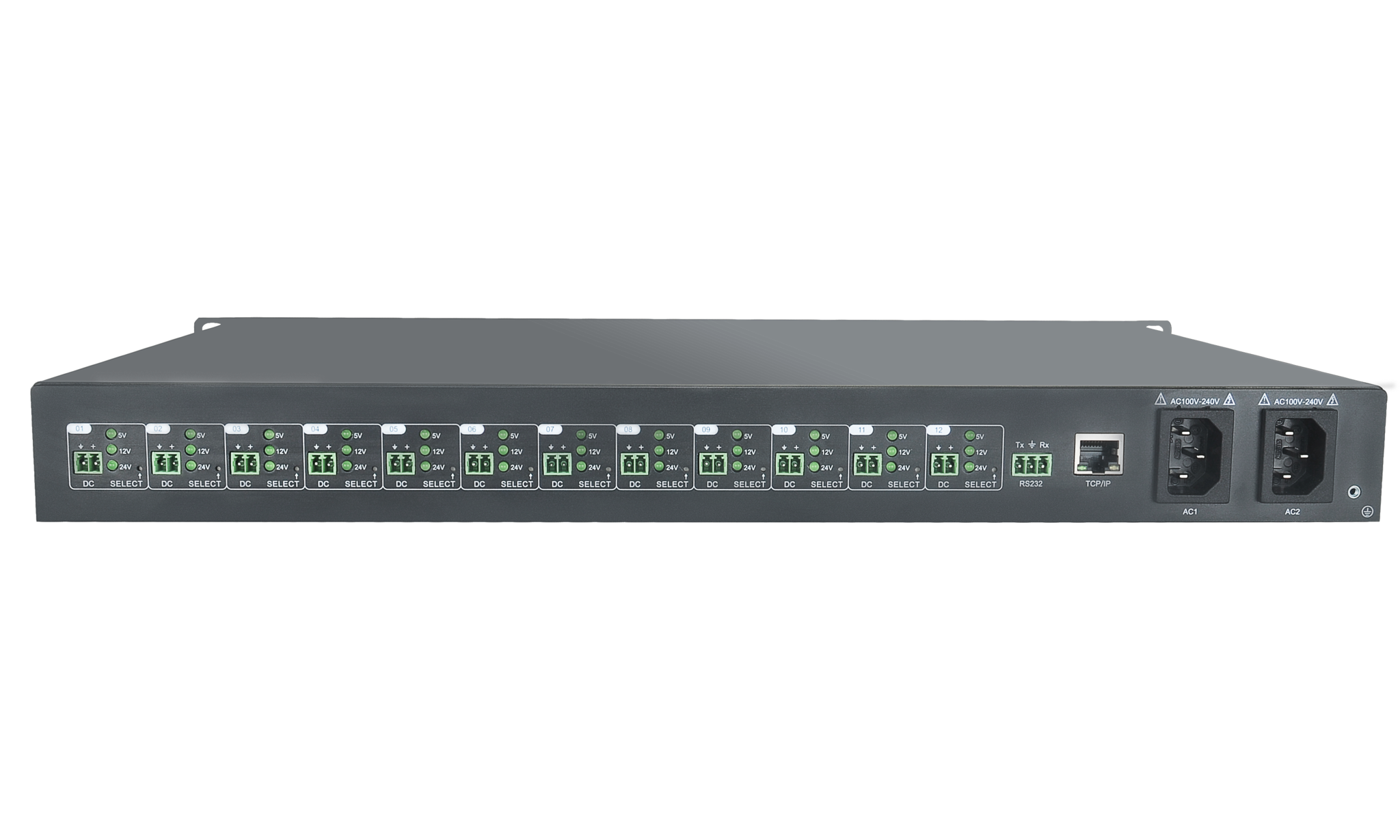 Techlogix Networx TL-RKPS-01 12 port rack-mount power hub Online now