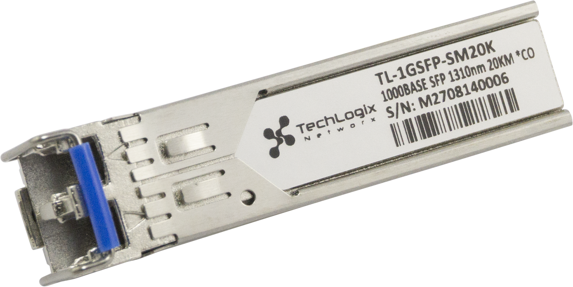 Techlogix Networx TL-1GSFP-SM20K 1GBASE-LX/LH SFP 1310nm 20km DOM Transceiver — Single Mode Fiber Online Sale