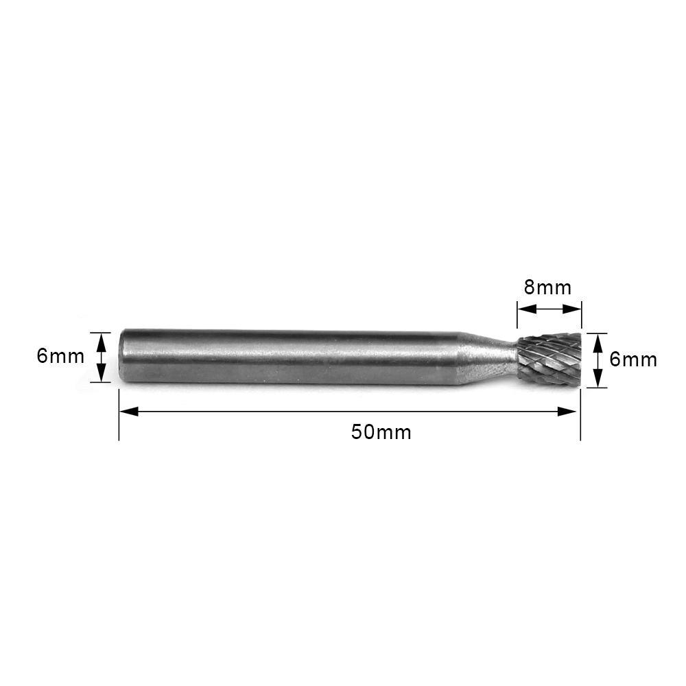 Carbide Burr N0608M06 Inverted Cone OMNI Range Head D 6 x 8mm, 6mm Shank, 50mm Full Length Online now