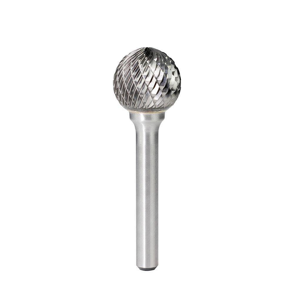 Carbide Burr SD-7 Ball Shape OMNI Range Head D 3/4 x 3/4L, 1/4 Shank, 2-4/9 Inch Full Length Sale