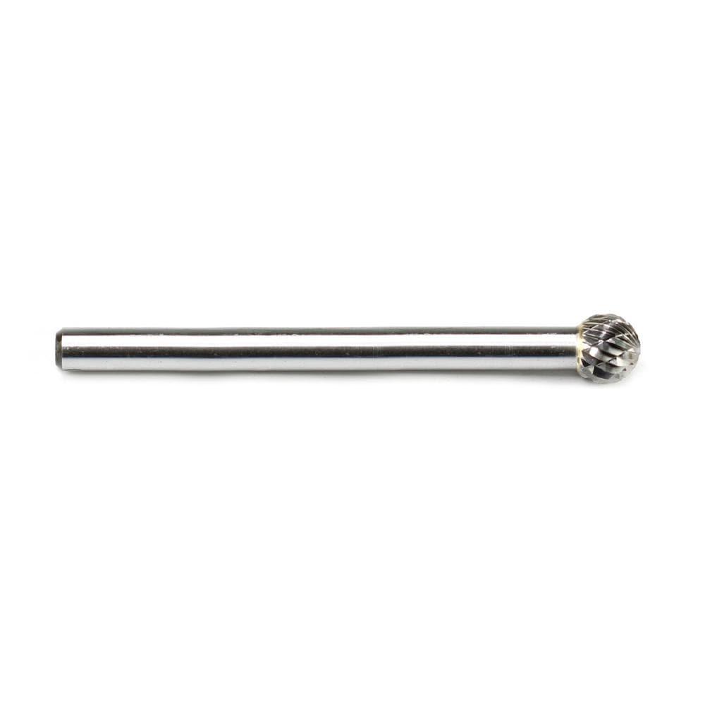 Carbide Burr SD-3L4 Ball Shape OMNI Range Head D 3/8 x 3/8L, 1/4 Shank, 4-1/3 Inch Full Length Discount