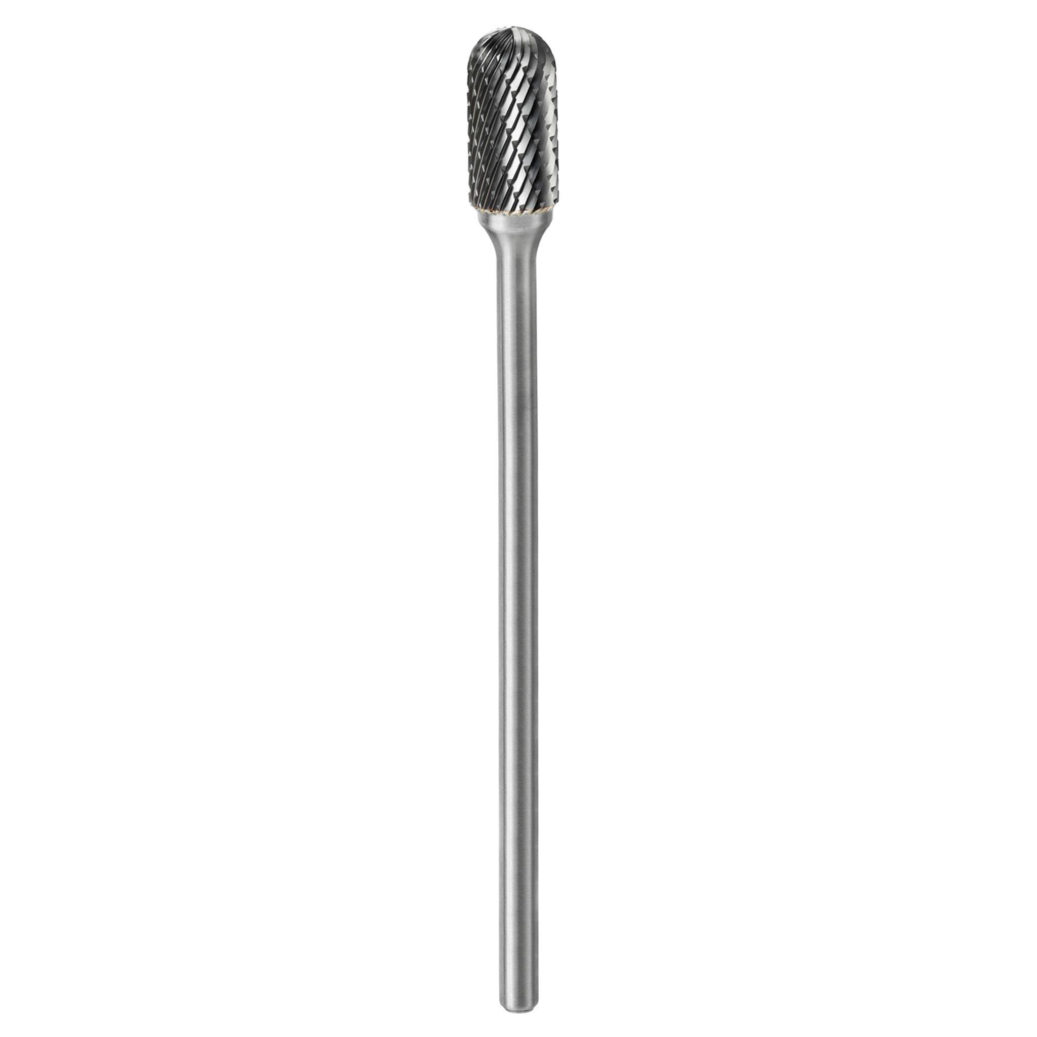 Carbide Burr SC-5L6 Cylinderical Ball Nose OMNI Range Head D 1/2 x 1L ,1/4 Shank, 6 Inch Full Length Sale