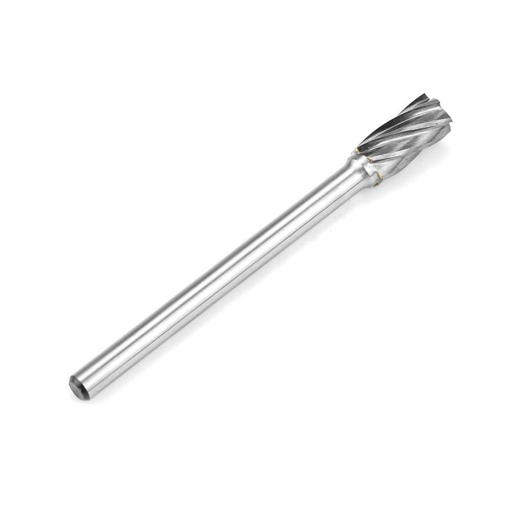 Carbide Burr SA-3NFL4 Cylinderical Plain End ALUMIN Range Head D 3/8 x 3/4L, 1/4 Shank, 4-1/3 Inch Full Length Online Hot Sale