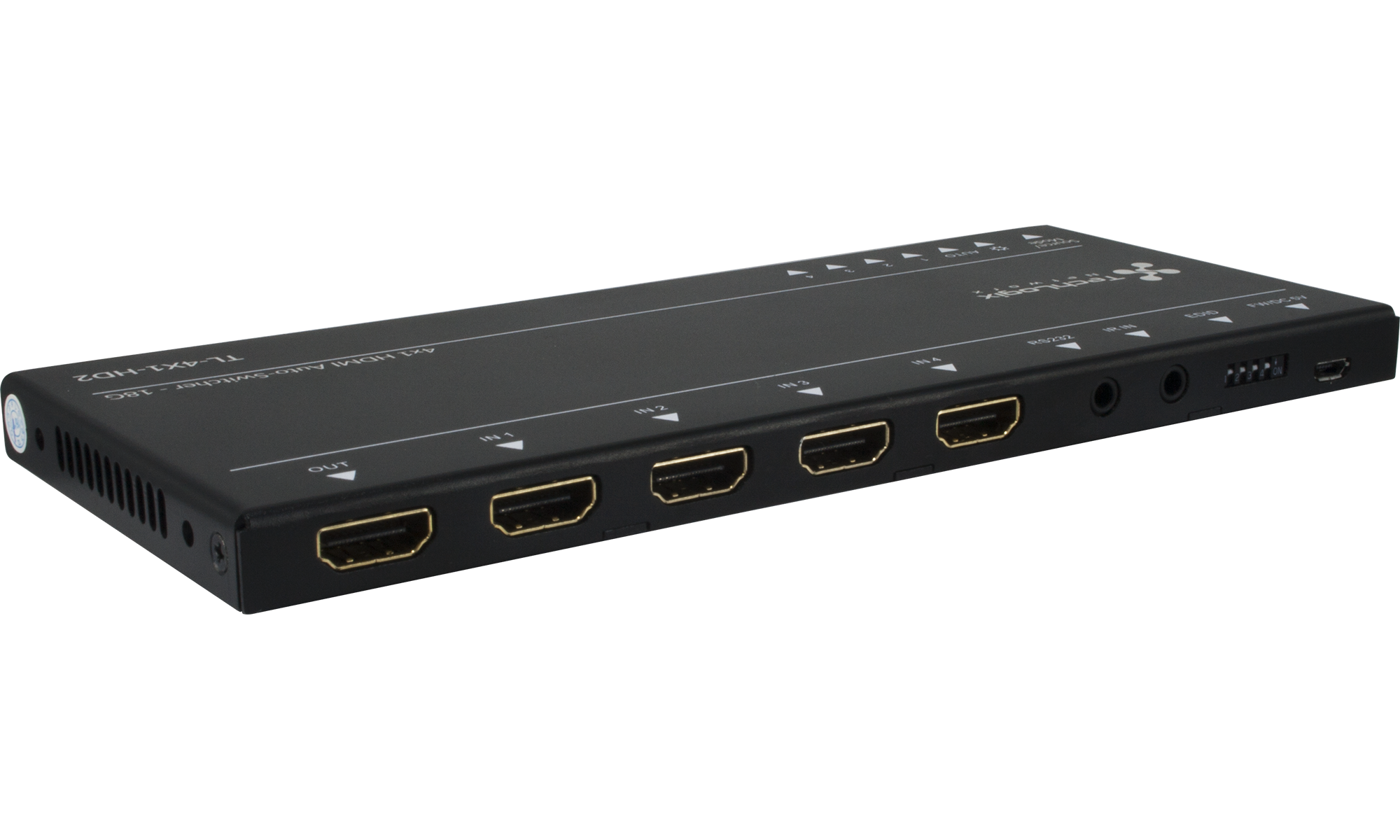 Techlogix Networx TL-4X1-HD2 4×1 HDMI Switcher — 4K@60 Sale