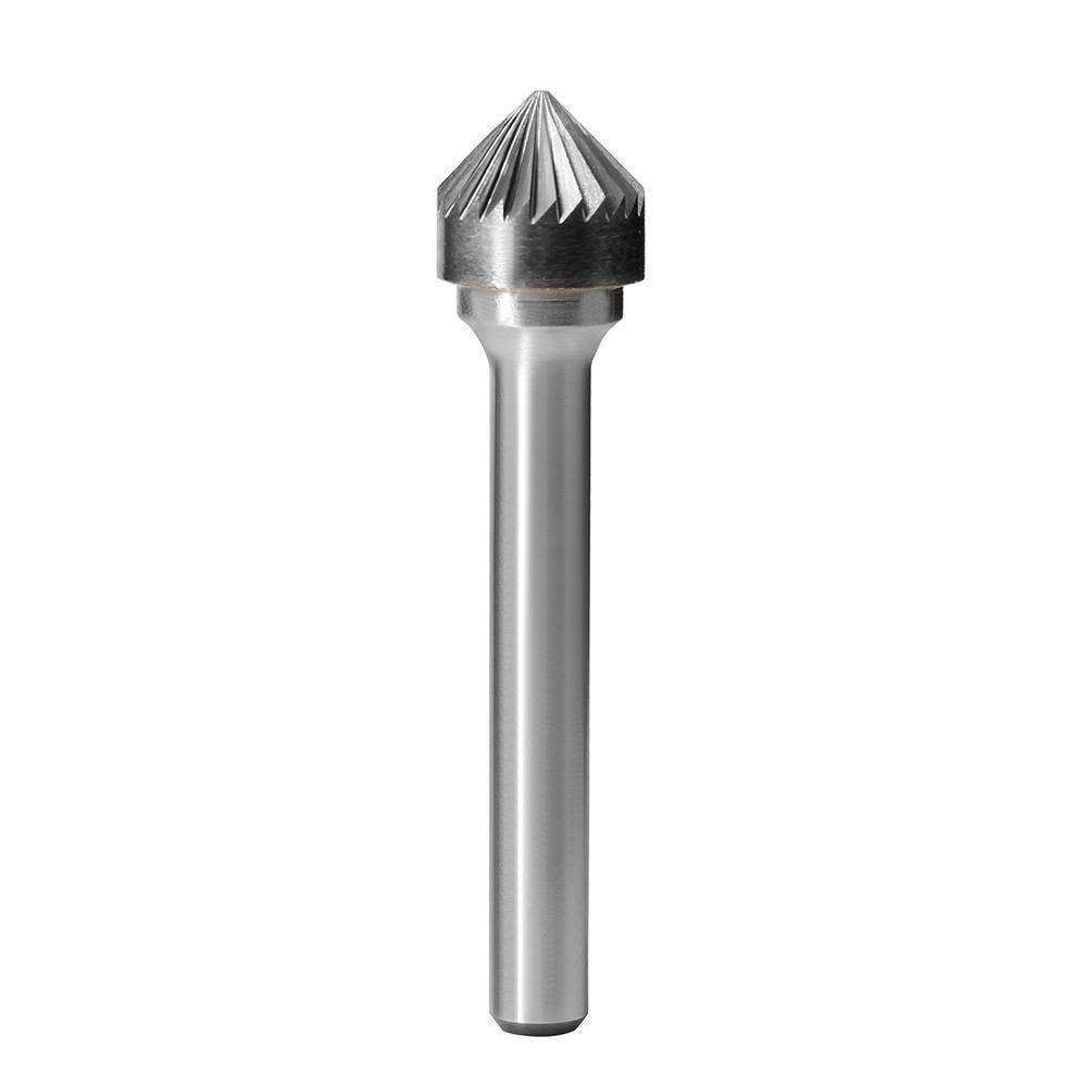 Carbide Burr K1206M06 Cone 90° OMNI Range Head D 12 x 6mm, 6mm Shank, 54mm Full Length Fashion