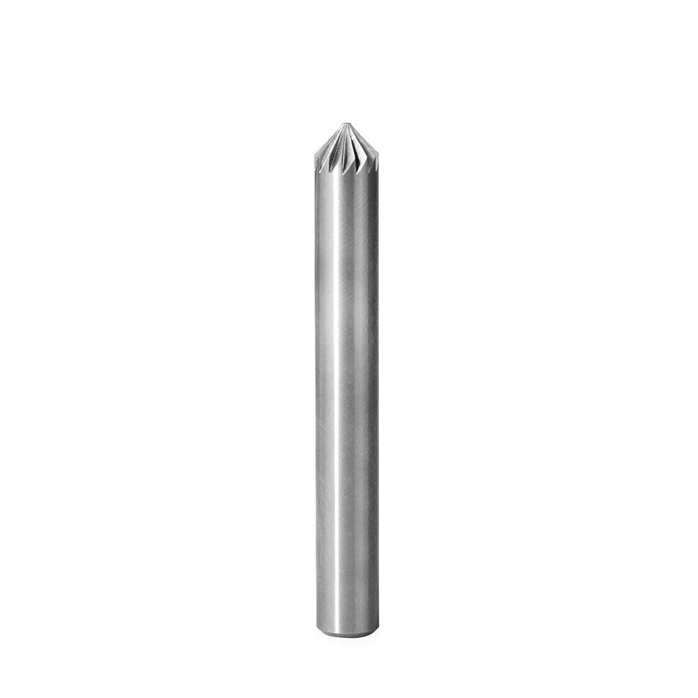 Carbide Burr K0603M06 Cone 90° OMNI Range Head D 6 x 3mm, 6mm Shank, 50mm Full Length Supply