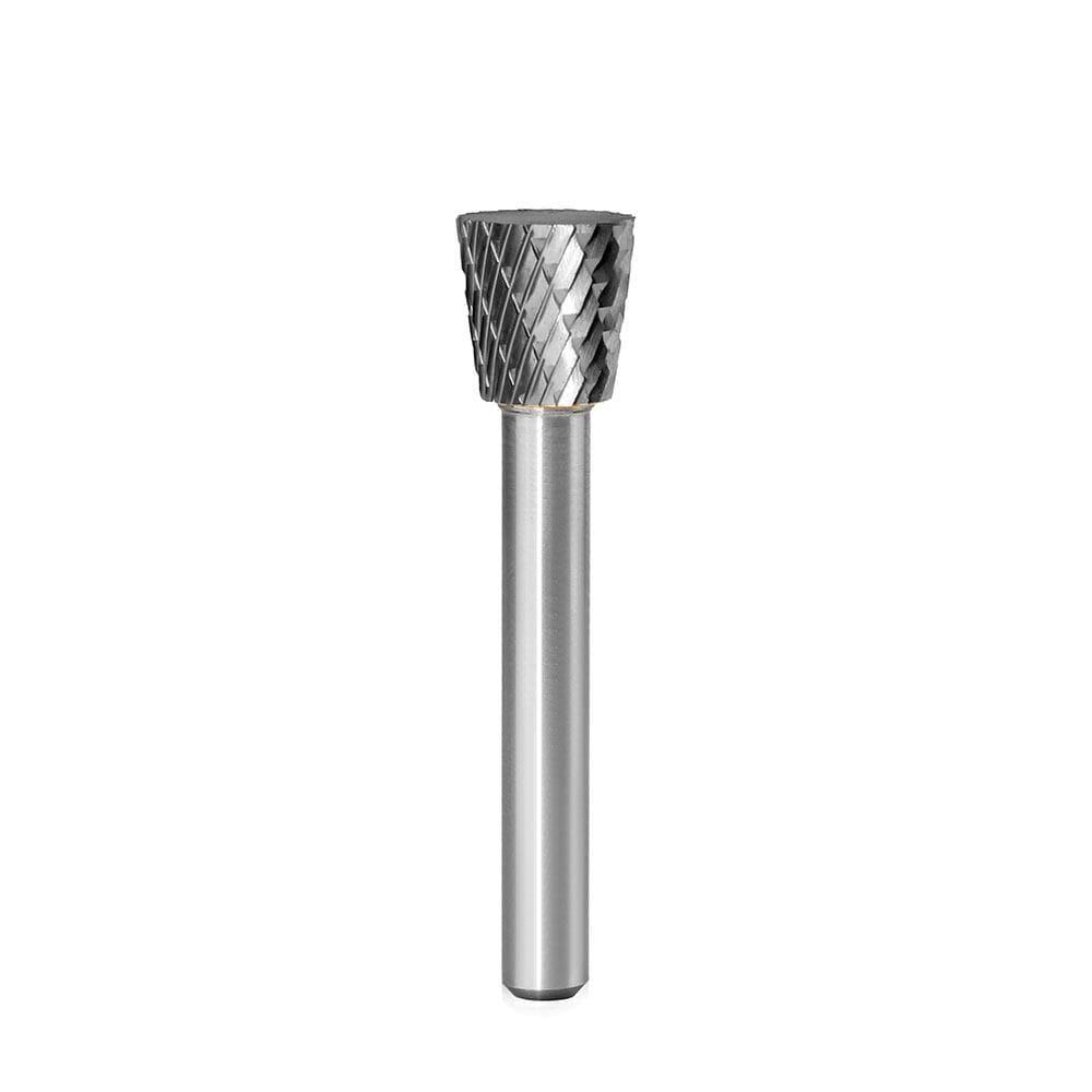 Carbide Burr SN-4 Inverted Cone OMNI Range Head D 1/2 x 1/2L, 1/4 Shank, 2-1/4 Inch Full Length Online