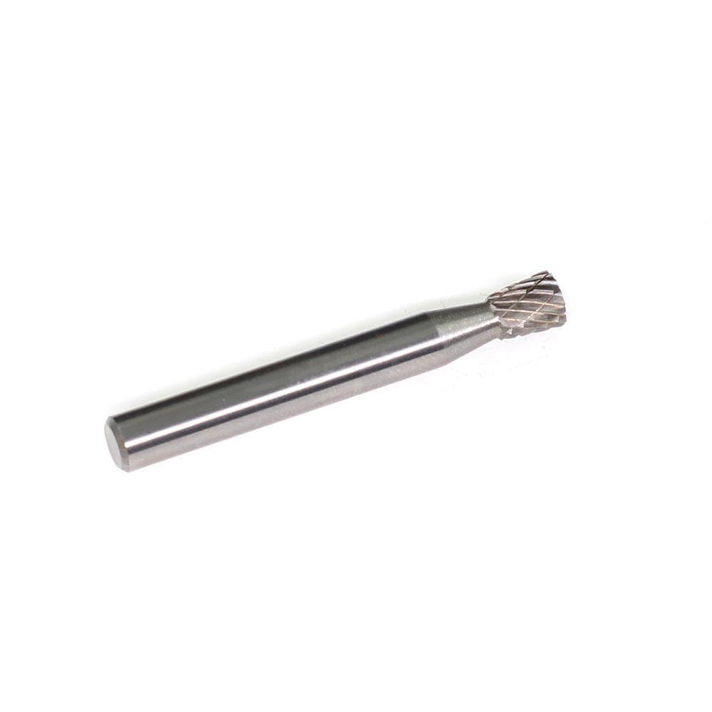 Carbide Burr SN-1 Inverted Cone OMNI Range Head D 1/4 x 5/16L, 1/4 Shank, 2 Inch Full Length Online Hot Sale
