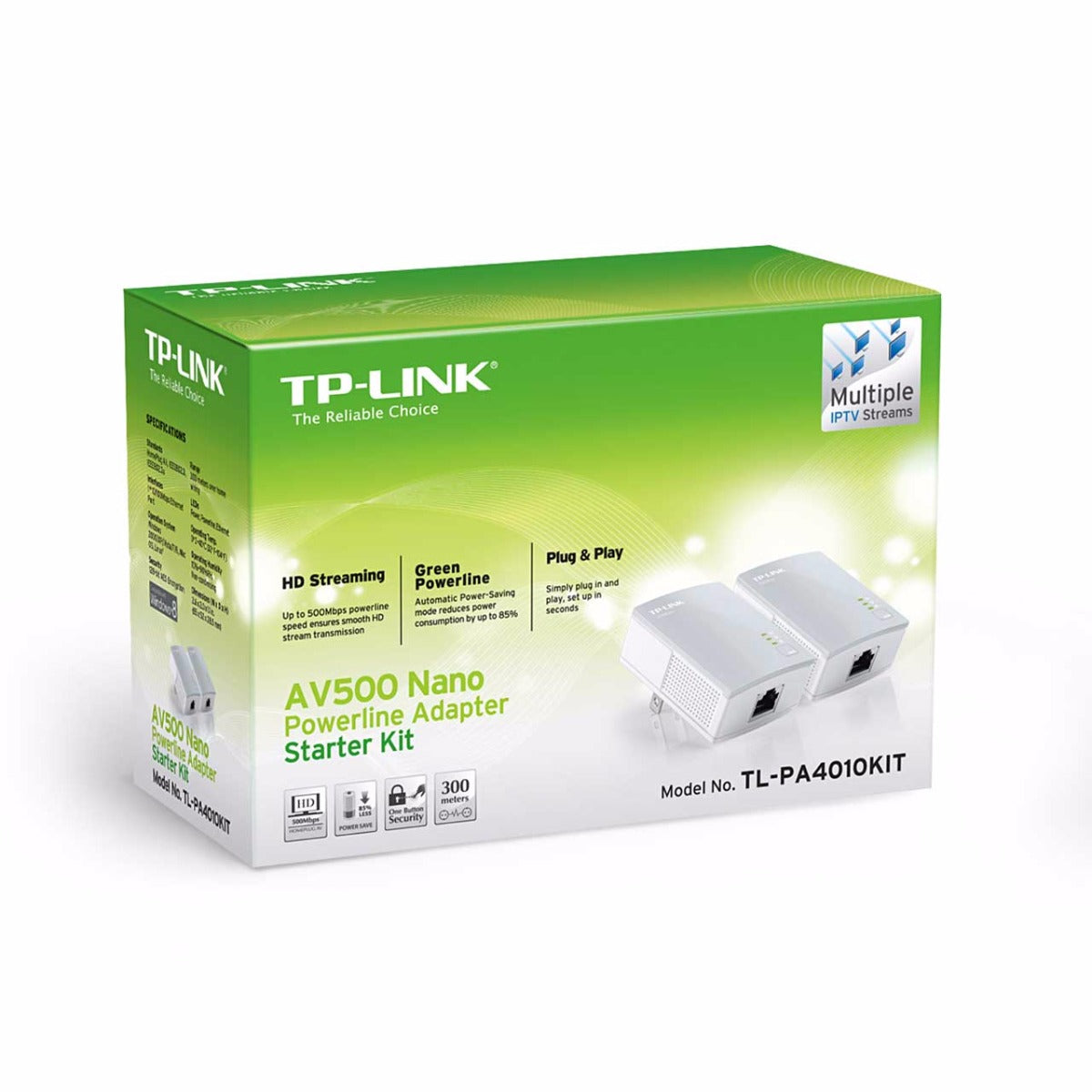 TP-Link AV500 Nano Powerline Adapter Starter Kit Online Hot Sale