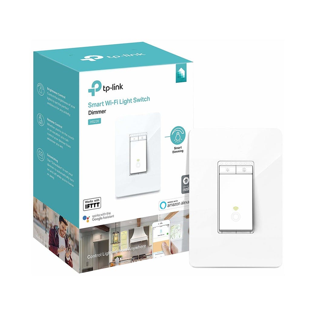 TP-Link HS220 Kasa Smart Wi-Fi Light Switch, Dimmer Online Sale