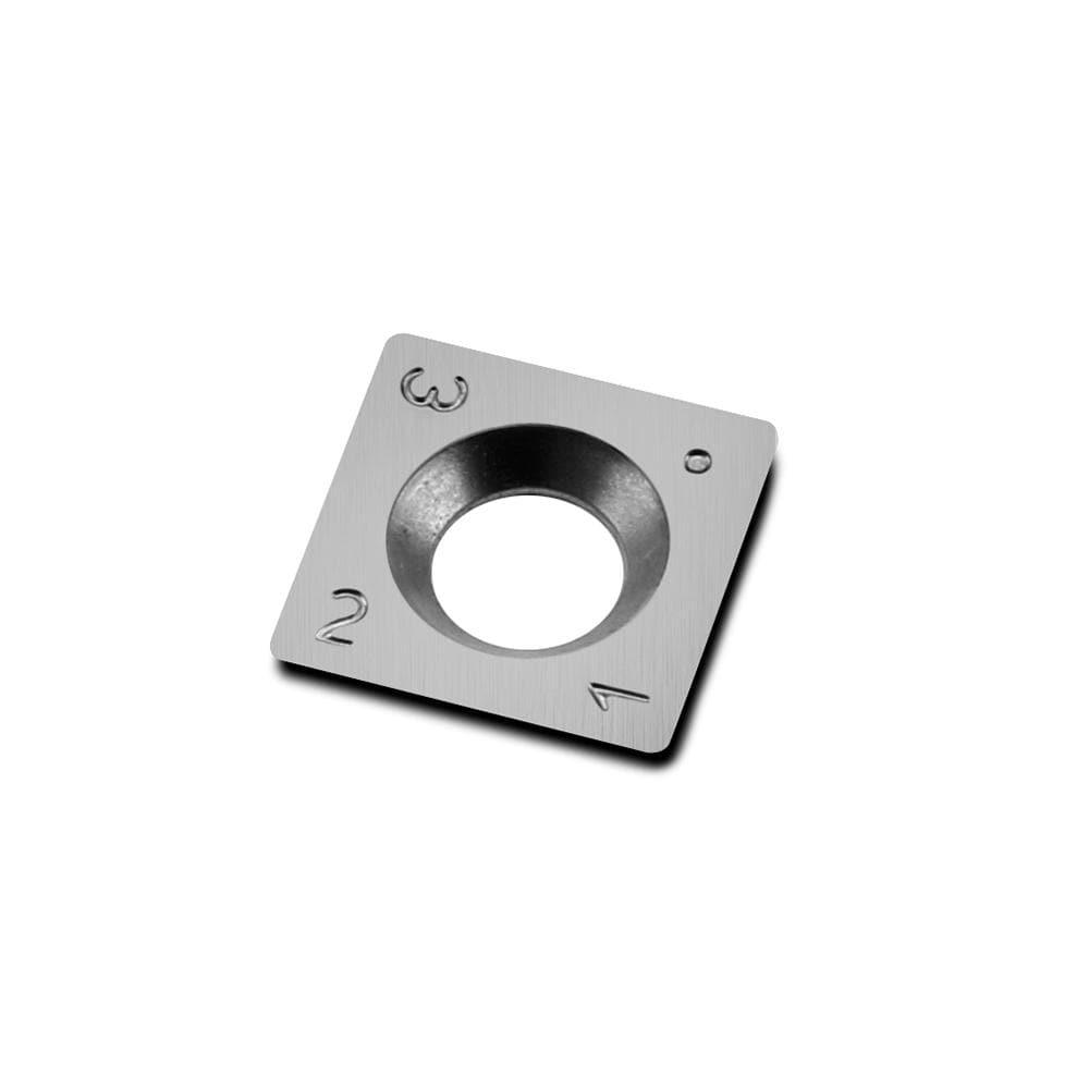Carbide Indexable Insert for Grizzly Spiral Planer 14x14x2.0mm-Radius Corner Online Sale