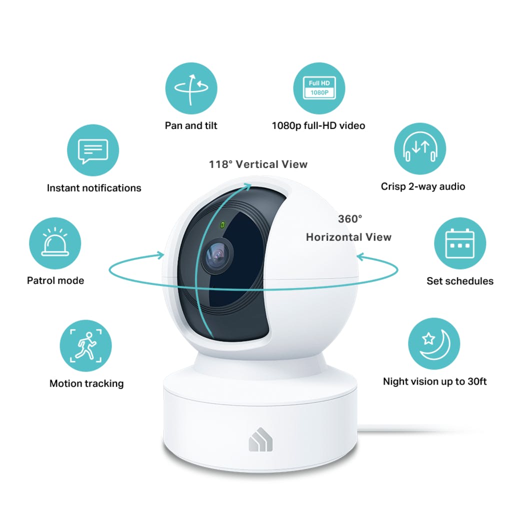 TP-Link KC110 Kasa Spot Pan Tilt Supply