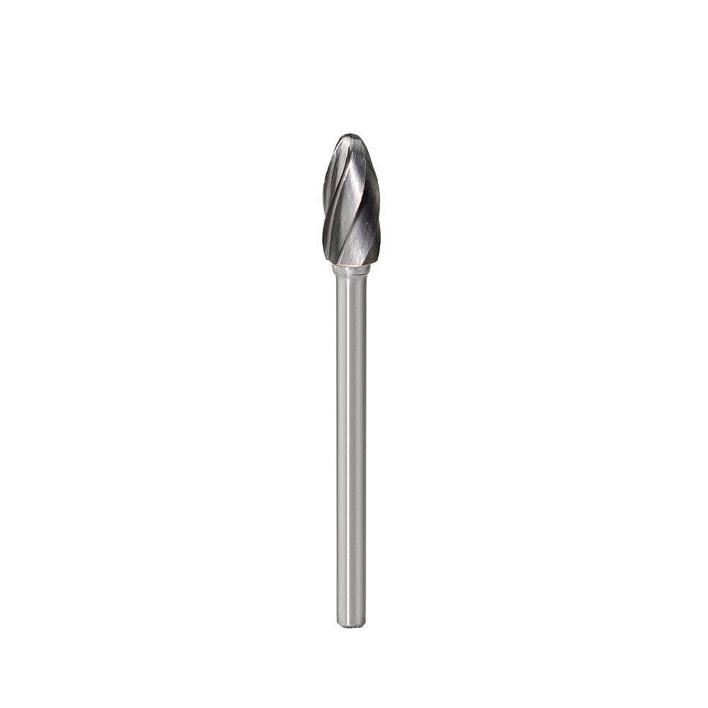 Carbide Cutter Flame Shape H0612NF(SH-53NF), 3mm(1/8in.) Shank Hot on Sale