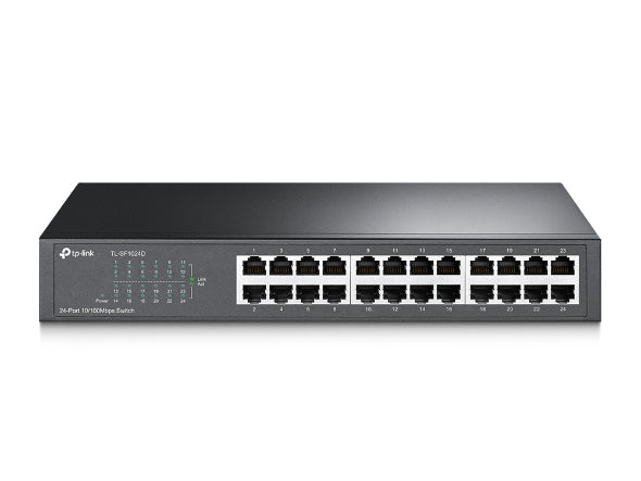 TP-Link TL-SF1024D 24-port 10/100Mbps Desktop/Rackmount Switch Hot on Sale