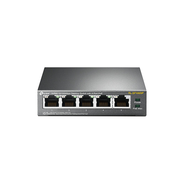 TP-Link TL-SF1005P 5-Port 10/100Mbps Desktop Switch with 4-Port PoE Discount