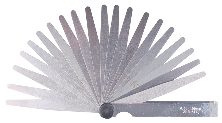 Fowler Inch 26 Leaf Set Tapered Thickness Gage on Sale