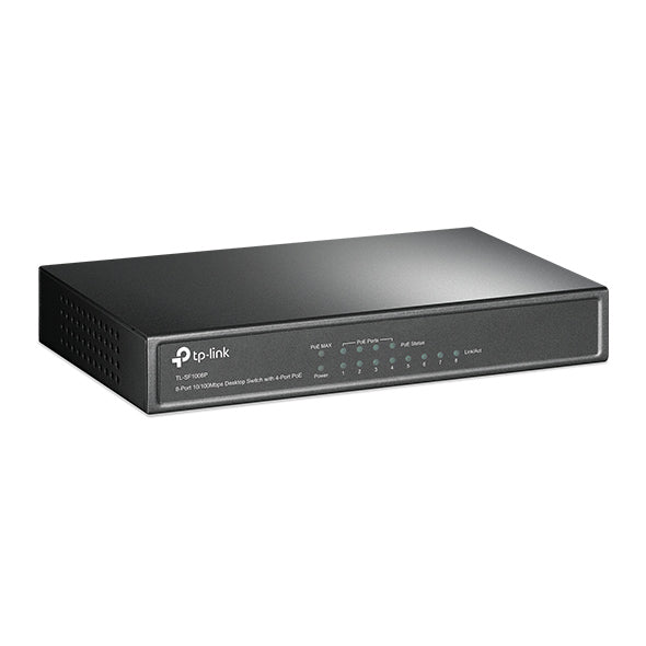 TP-Link TL-SF1008P 8-Port 10/100Mbps Desktop Switch with 4-Port PoE Online Hot Sale
