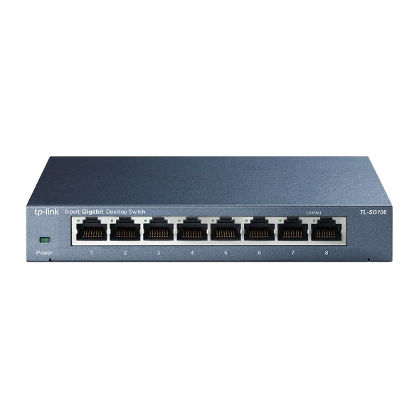 TP-Link TL-SG108 8-Port 10/100/1000Mbps Desktop Switch Online
