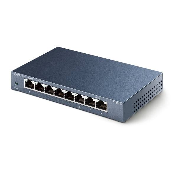 TP-Link TL-SG108 8-Port 10/100/1000Mbps Desktop Switch Online