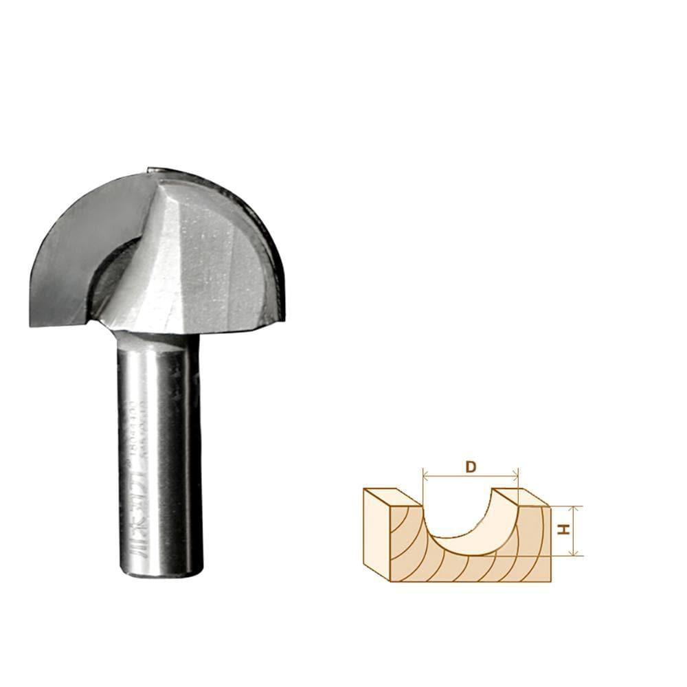 Core Box / Round Nose Router Bit-Metric Sale