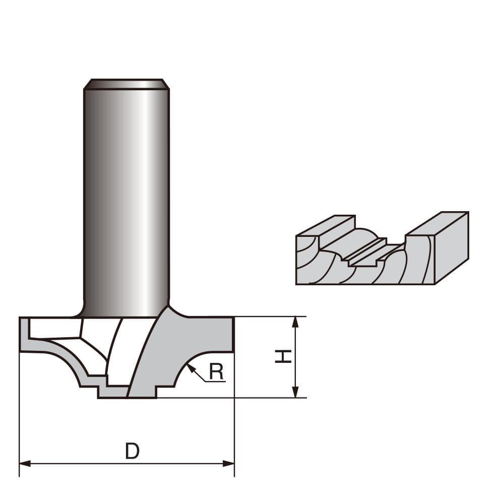 Classic Plunge Beading Router bit Online