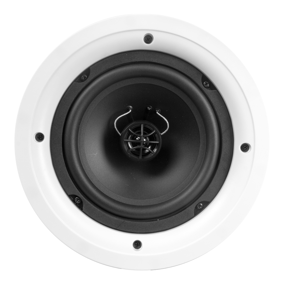 TruAudio Shadow™ Series, 2-Way In-Ceiling Speaker, Ghost™ Style Grill – 8″ Injected Poly Woofer 6 Pack on Sale
