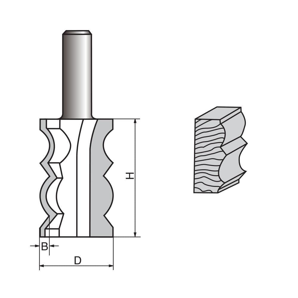 Crown Molding Router Bit-1004 Online