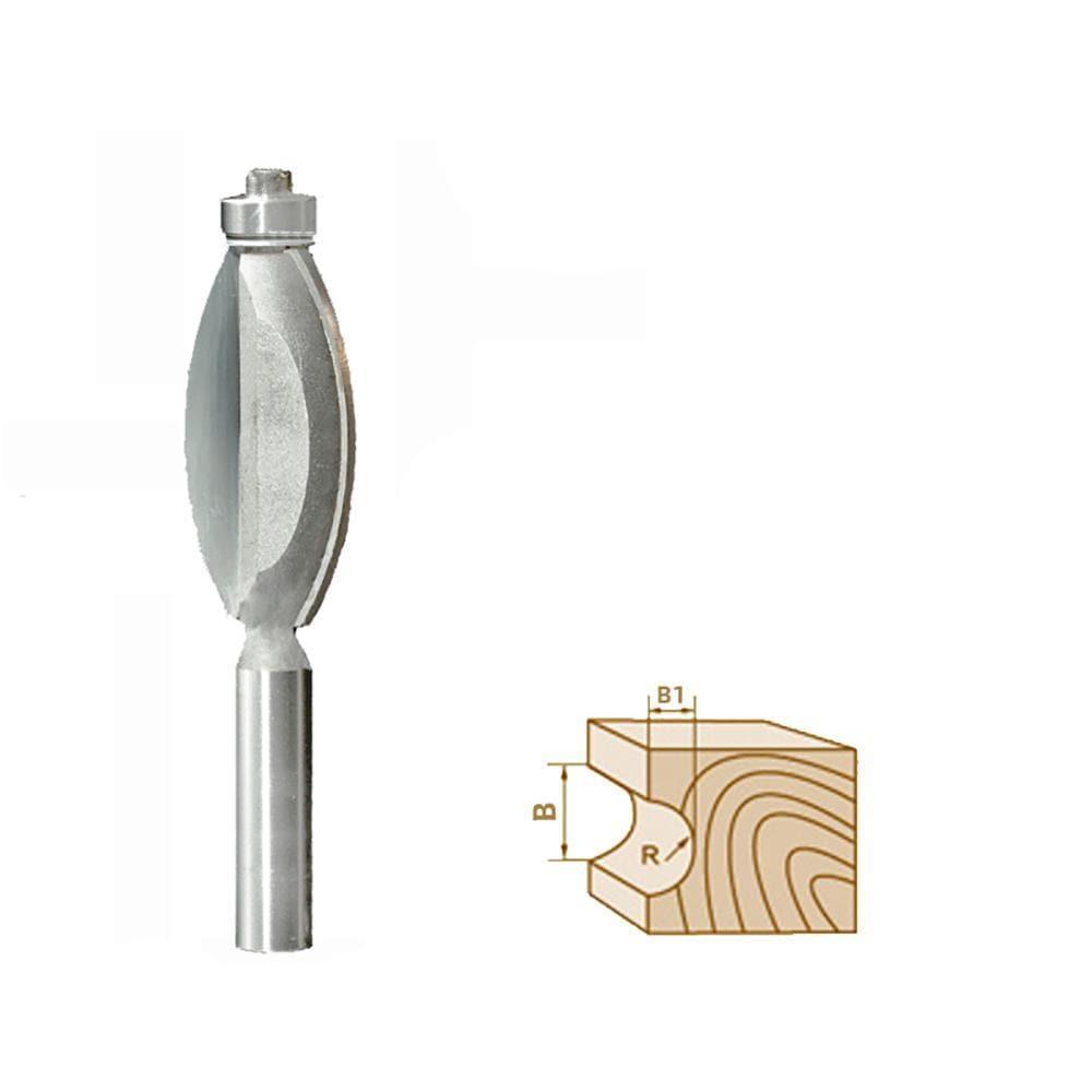 Door Lip & Finger/Drawer Pull Router bit-Concave A Hot on Sale