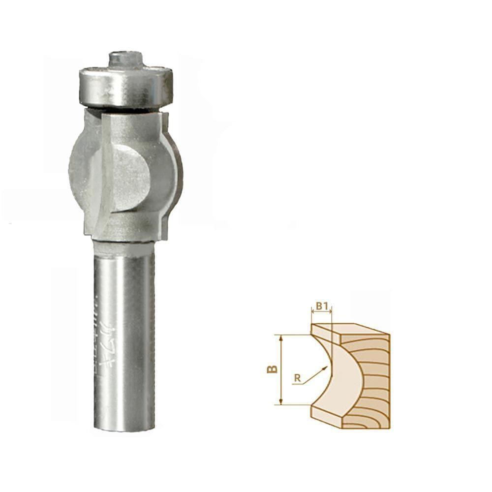 Door Lip & Finger/Drawer Pull Router bit-Core Box B on Sale