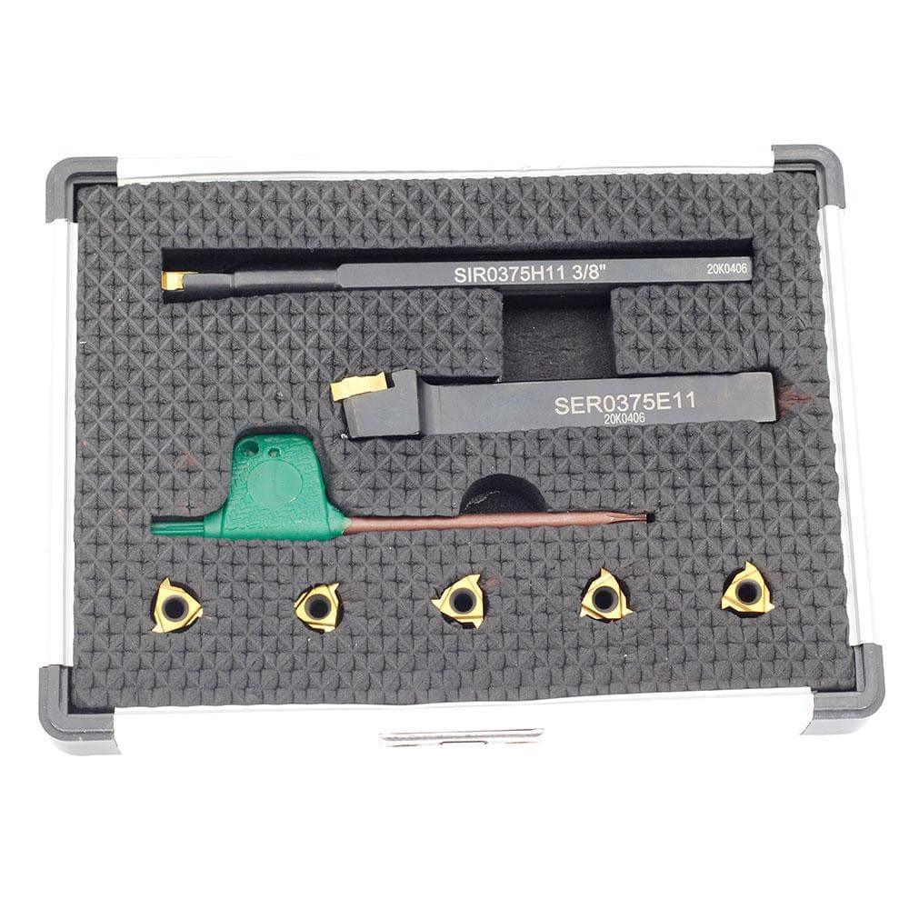 External&Internal Indexable Threading Tool Set, 3/8Inch Shank, 2Pcs Sale