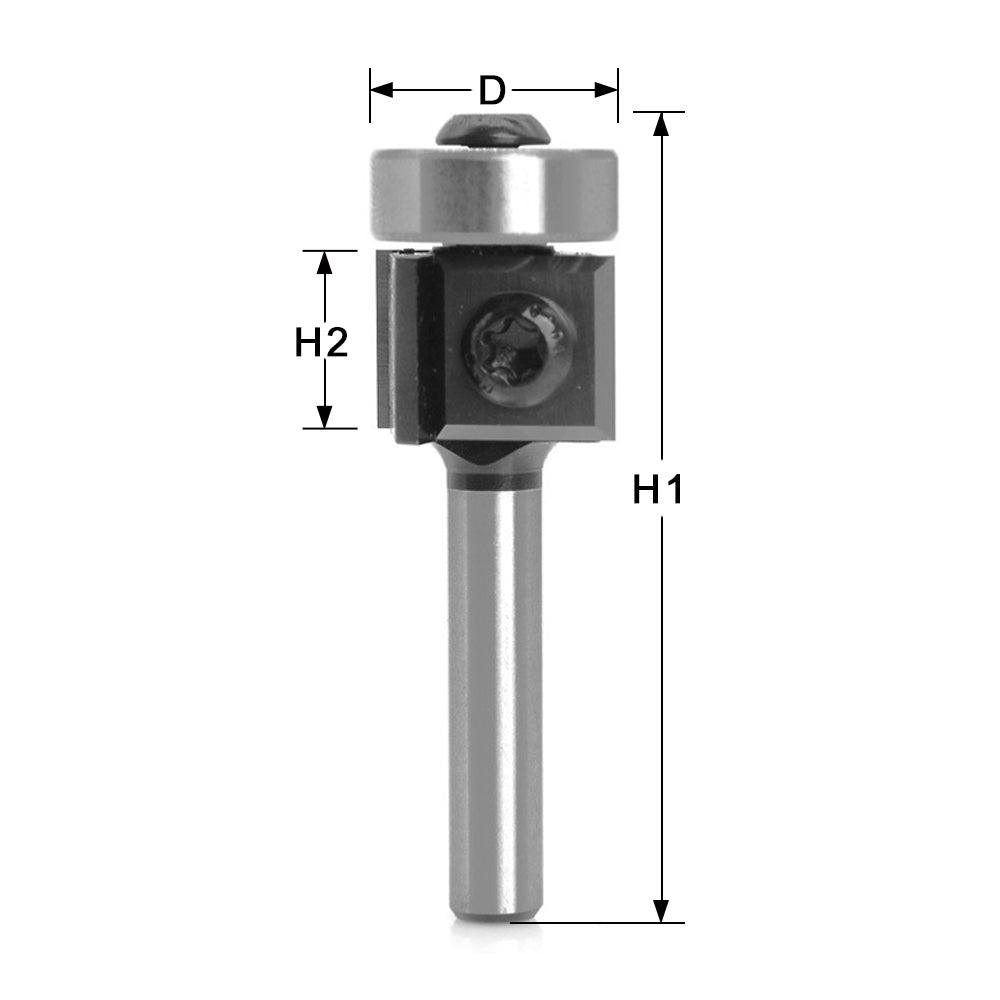 Flush Trim Router Bit with Carbide Insert Online now